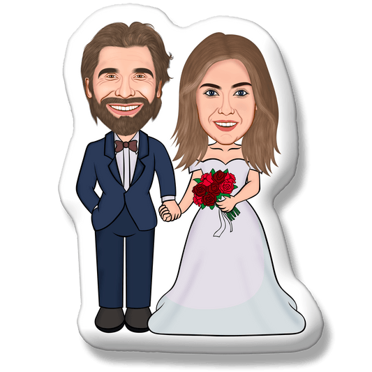 Bridal Couple Pillow
