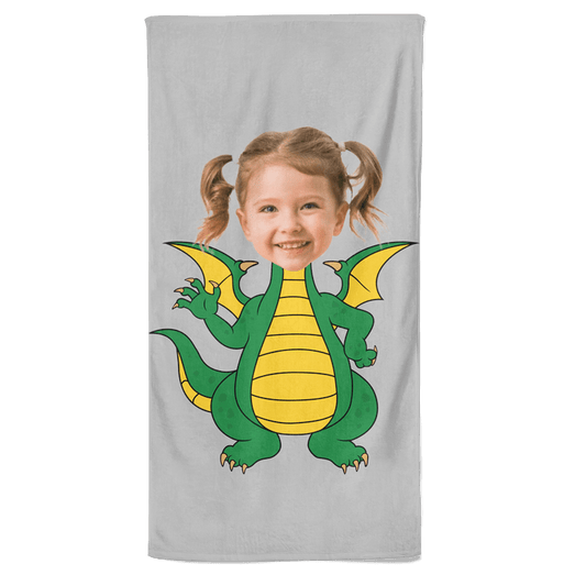Dragon cartoon handdoek