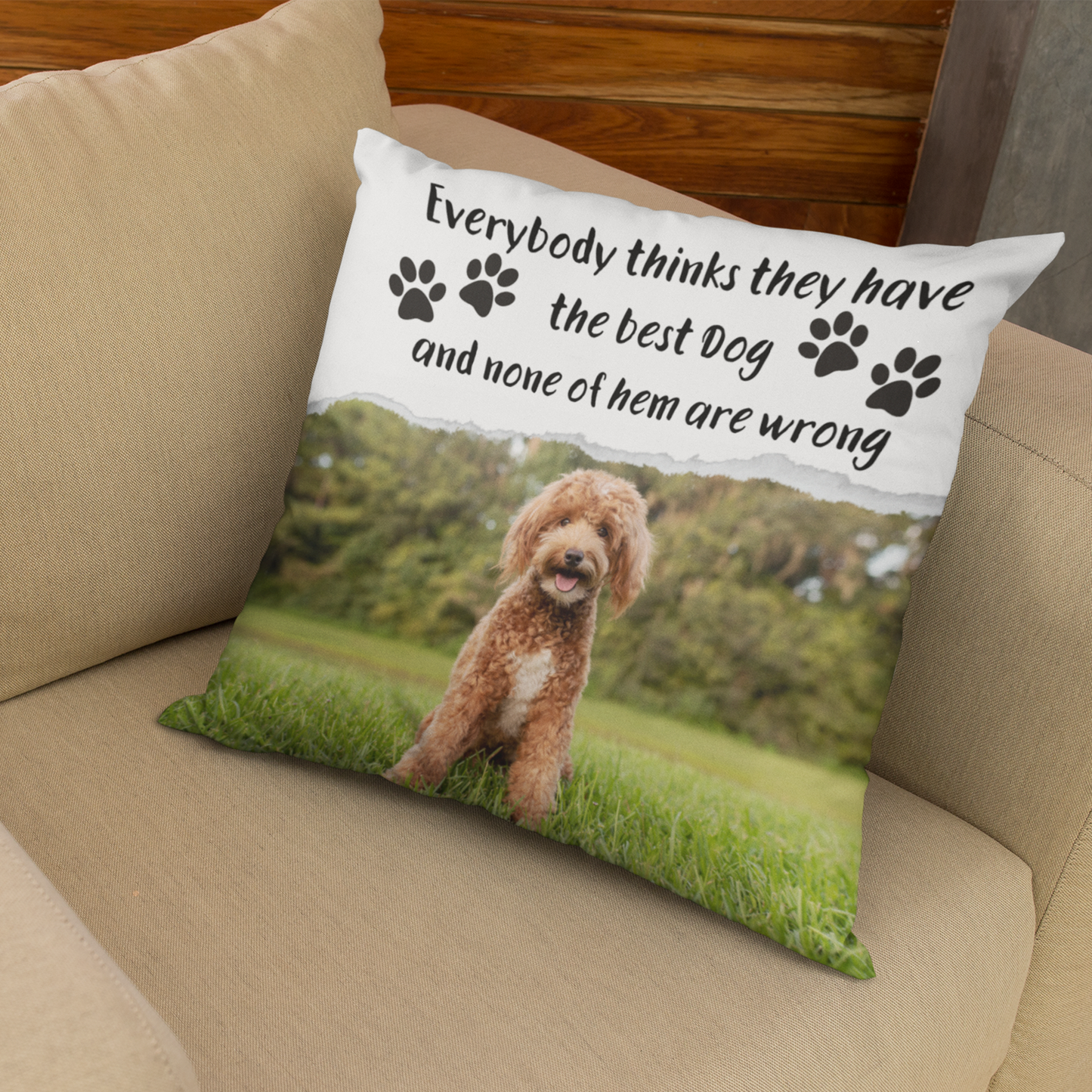 the best dog - kussen