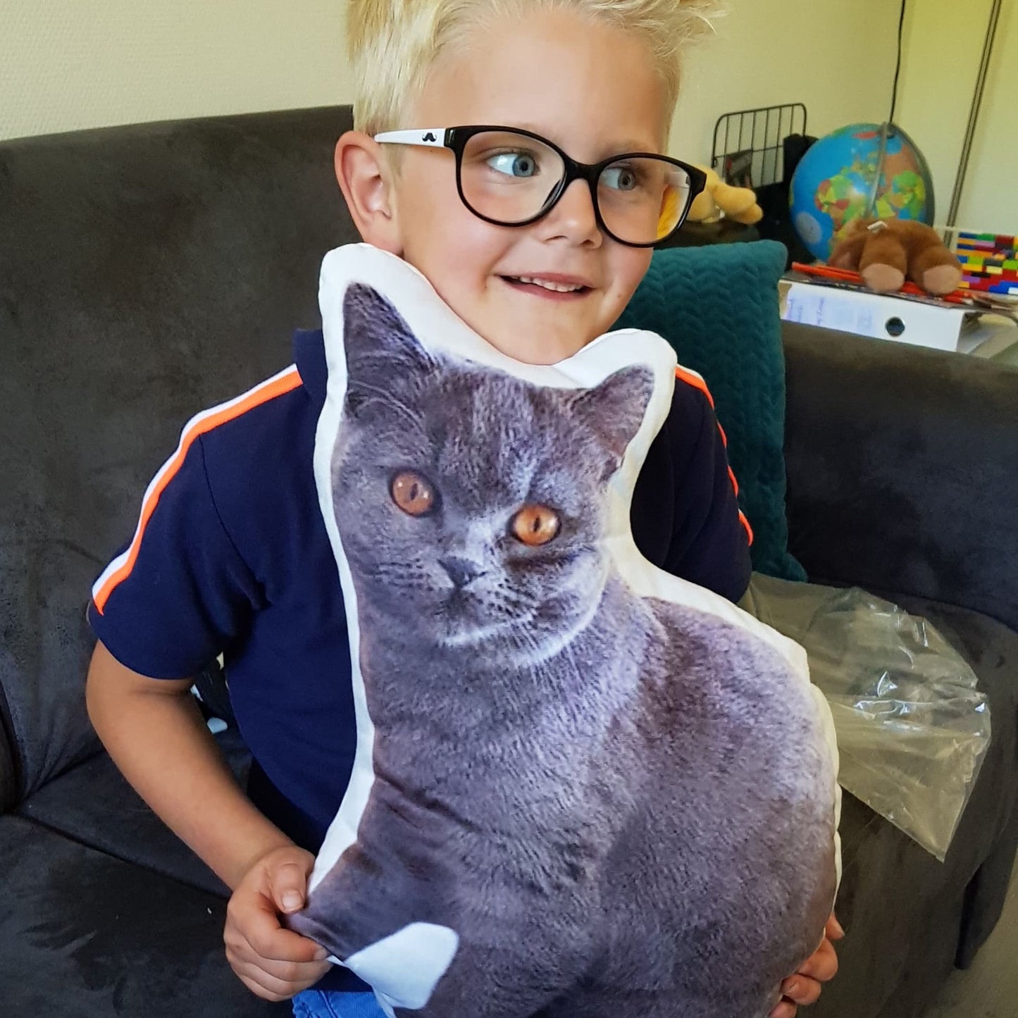 Katten Kussen - knuffelkussen