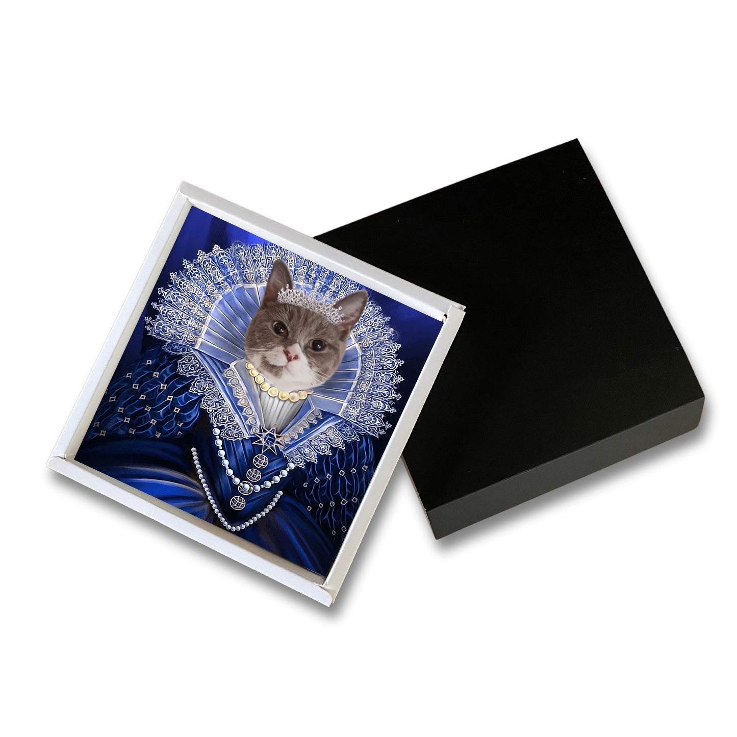 Keizerin van de Fluwelen Poot - Tegel