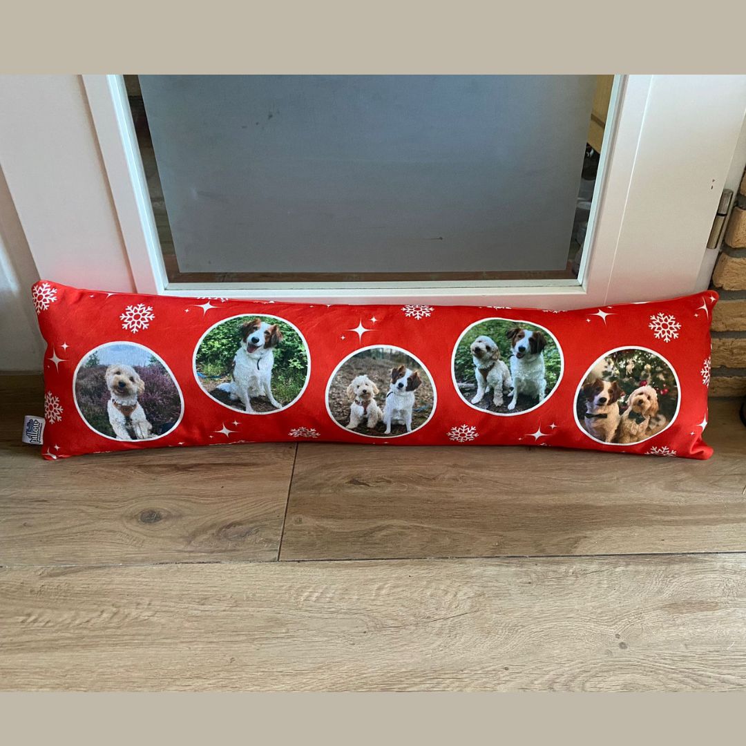 Kerst - deur - tochtkussen