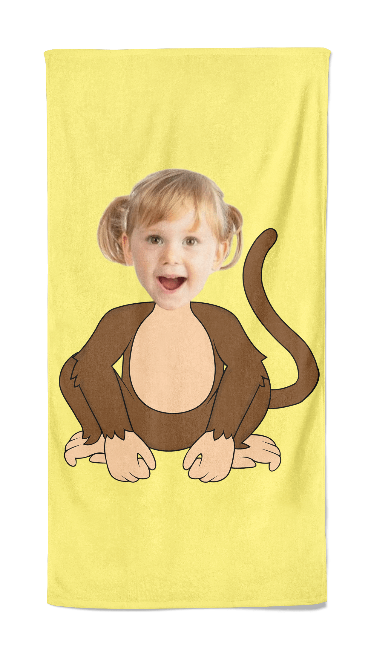 Cartoon Handdoek Monkey