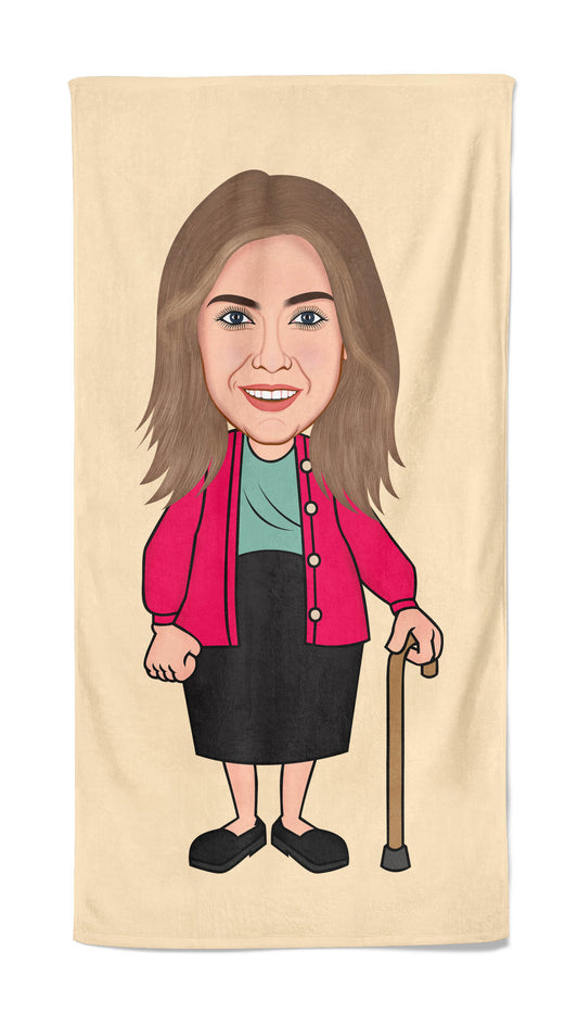Old Woman handdoek