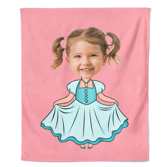 Princes cartoon fleecedeken