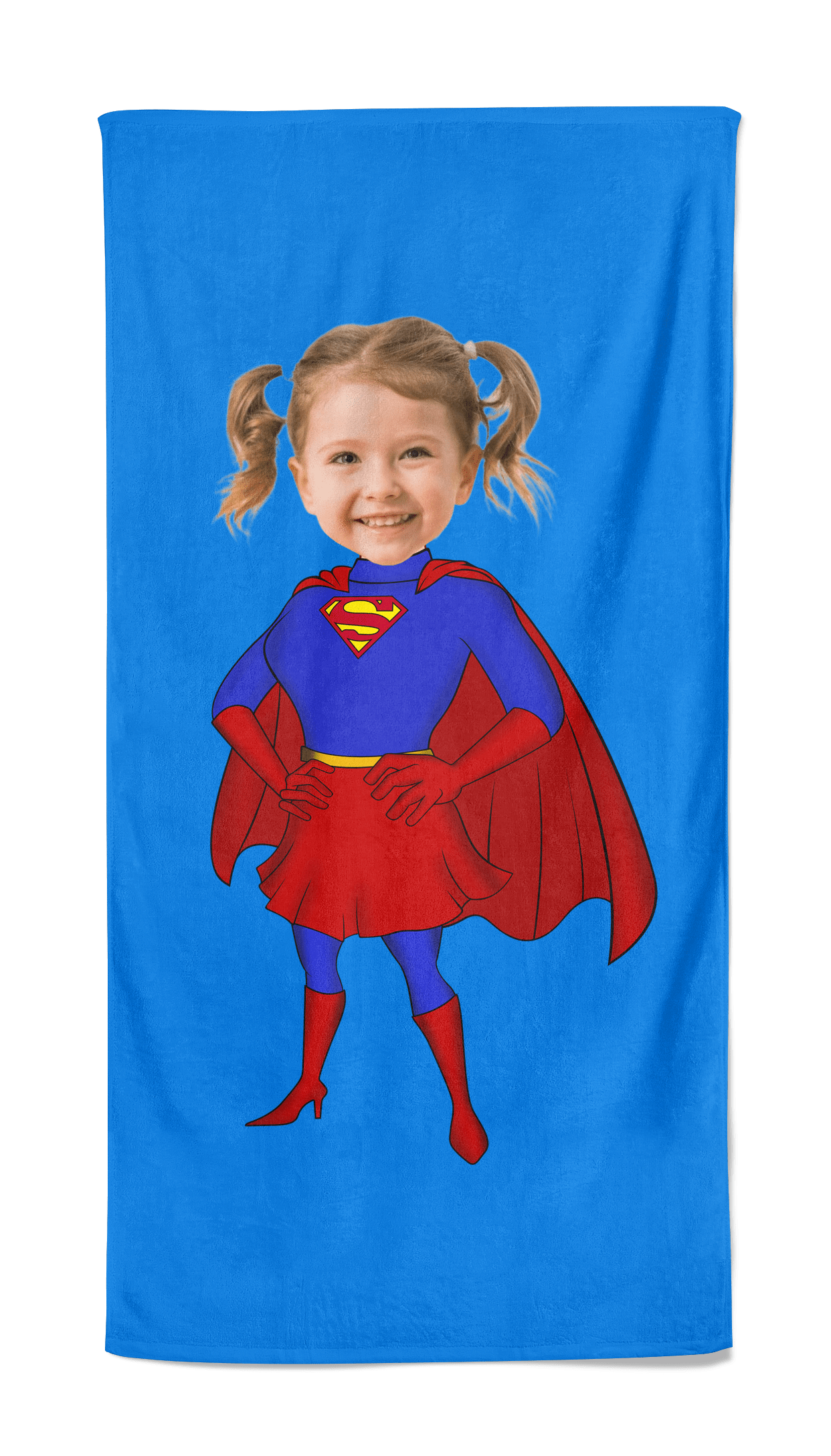 Super Woman cartoon handdoek