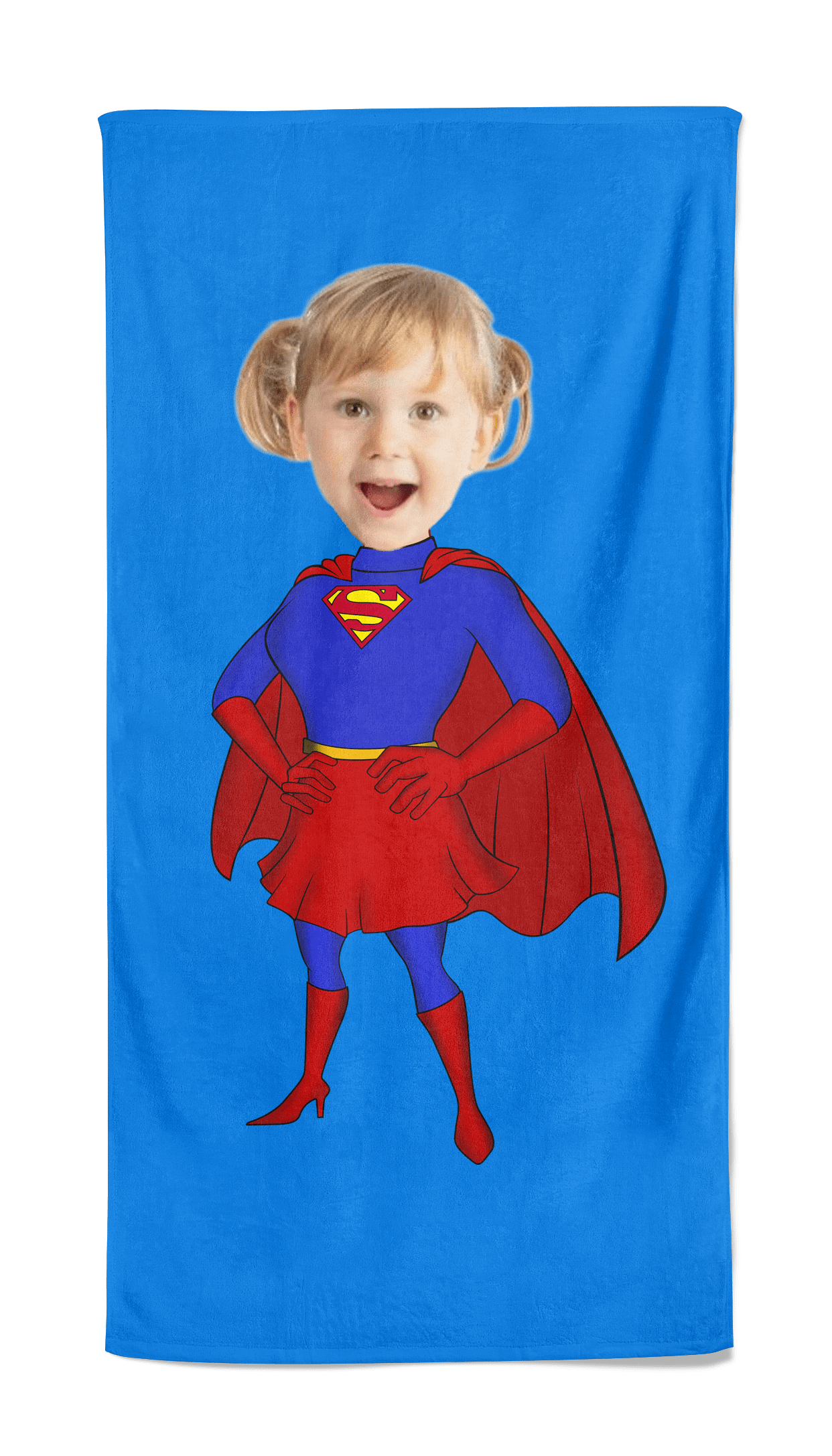 Super Woman cartoon handdoek
