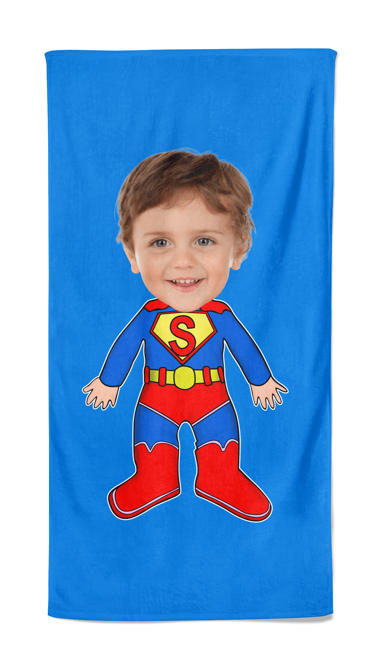 Superman cartoon handdoek