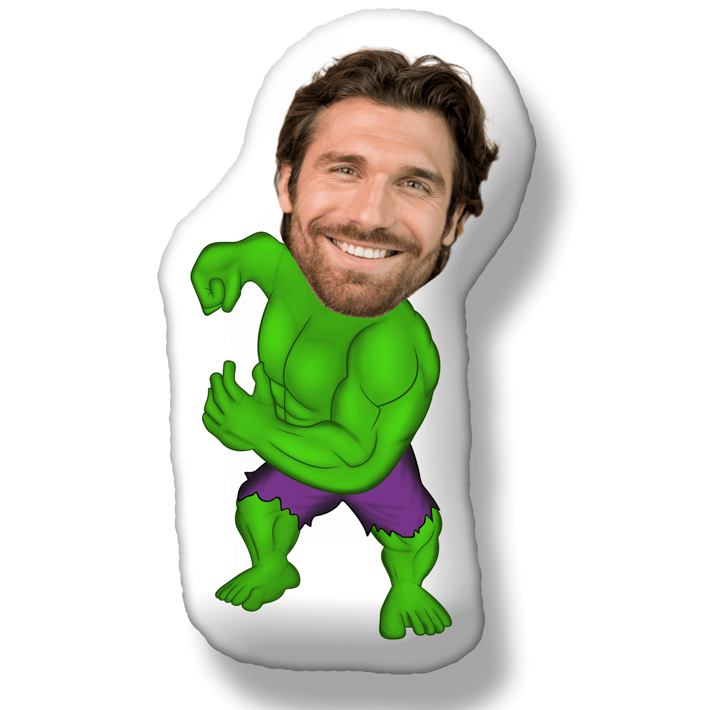 The Hulk Cartoon Pillow