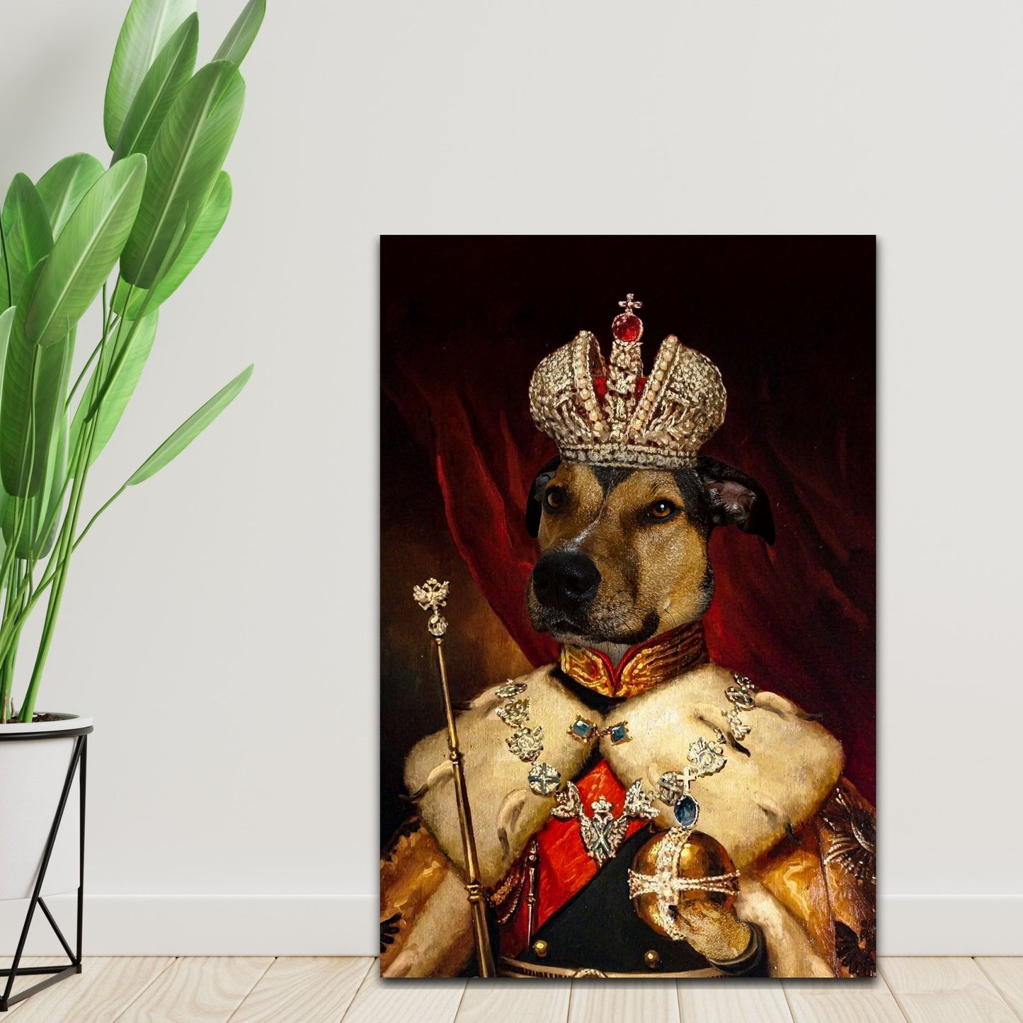 Zijne Majesteit - Canvas