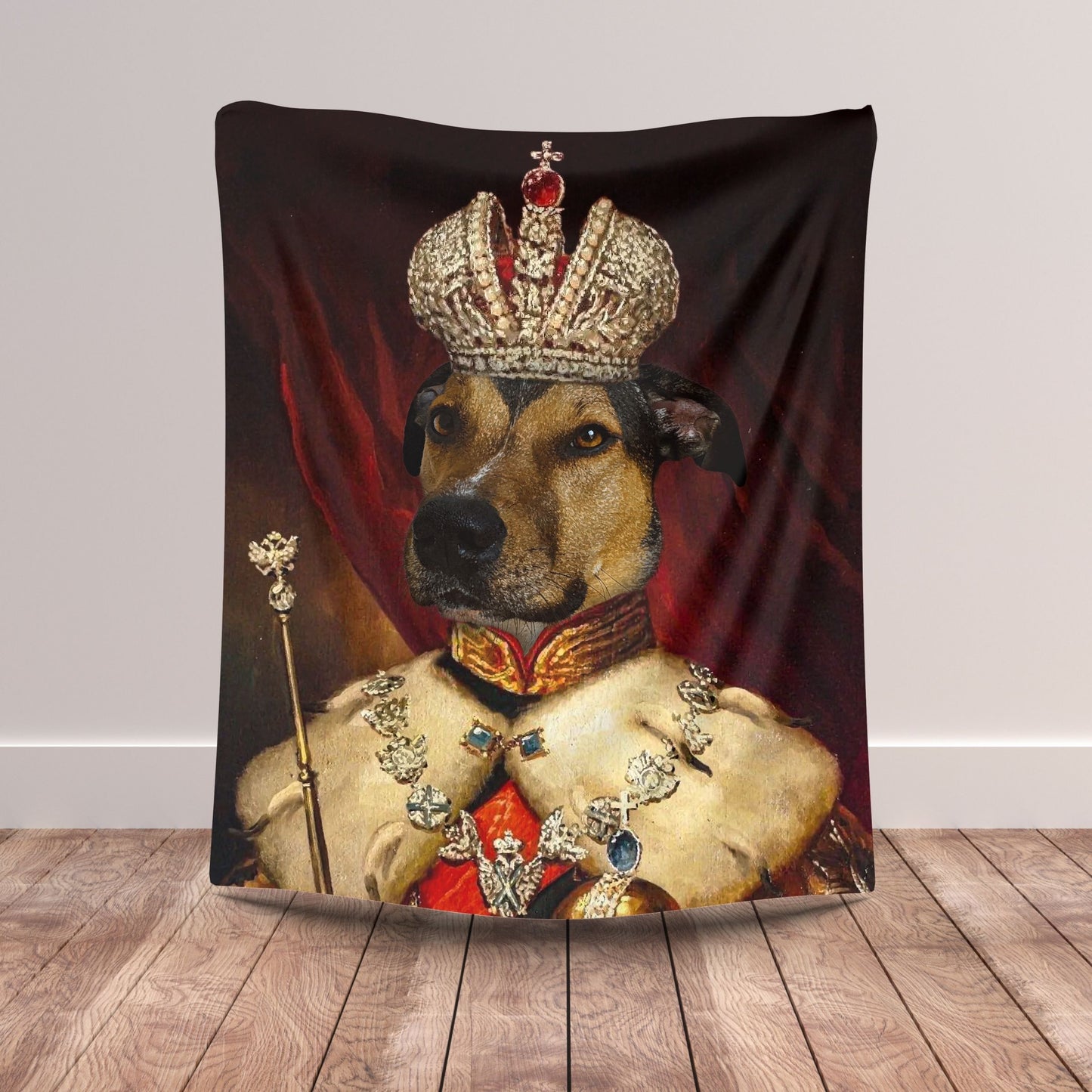 Zijne Majesteit - Fleecedeken