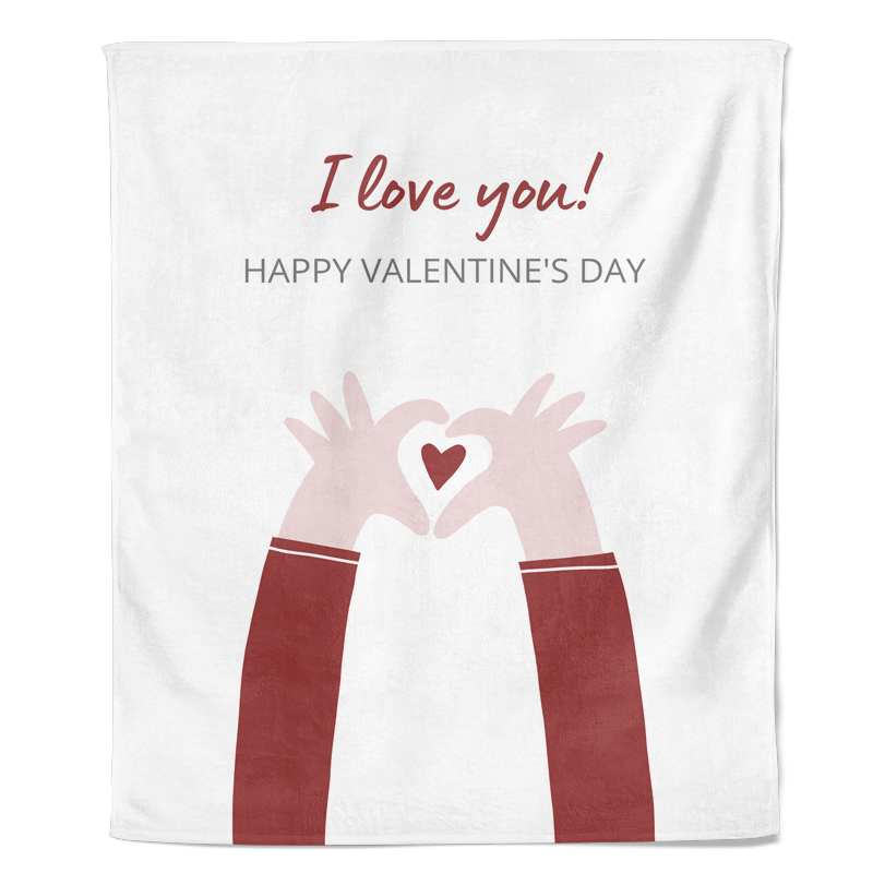 fleecedeken i love you