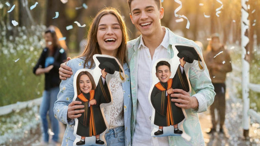 🎓 Het leukste afstudeercadeau: Cartoon Kussen - Geslaagd Student