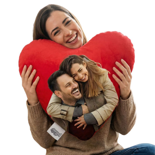 ❤️ Het perfecte Valentijnscadeau? Een gepersonaliseerd kussen met foto