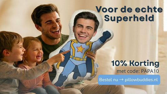 Het perfecte vaderdagcadeau: persoonlijk, uniek en met 10% korting!