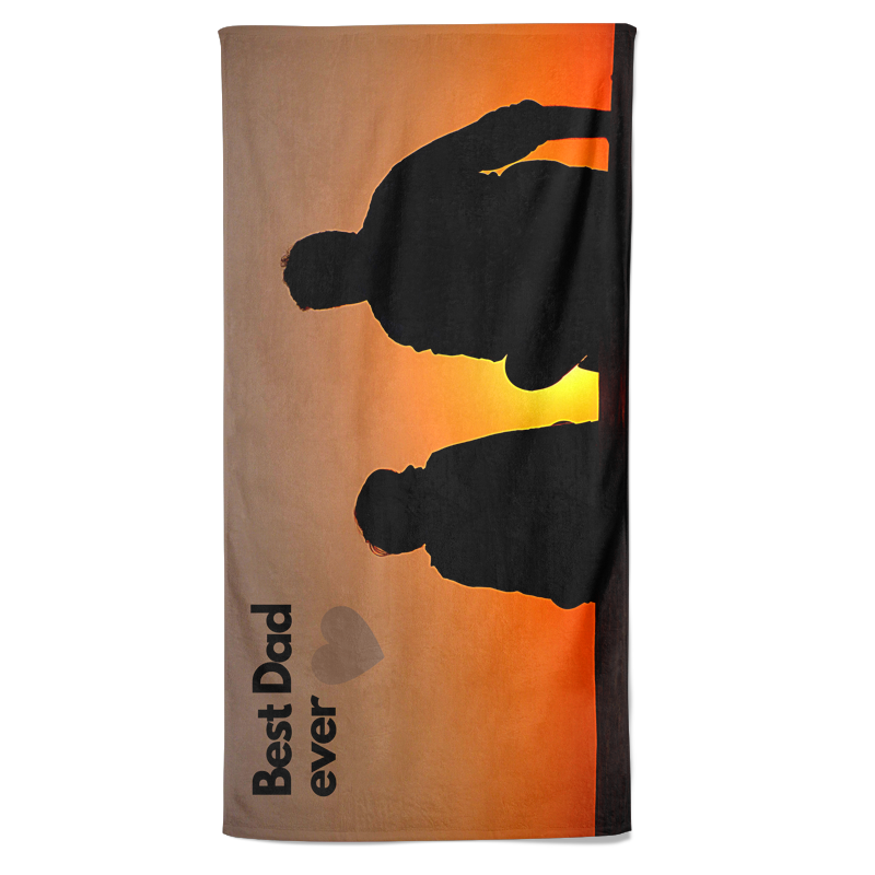 Vaderdag handdoek - Best Dad