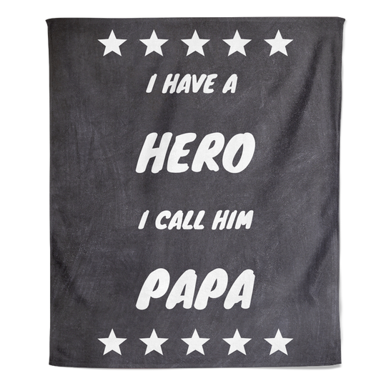 Vaderdag fleecedeken - Hero