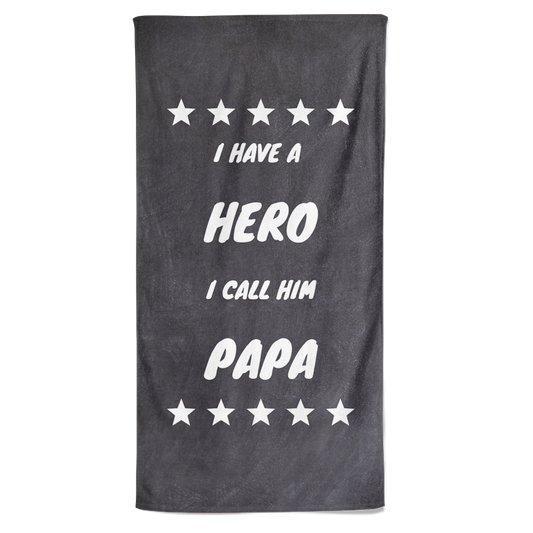Vaderdag Handdoek Hero