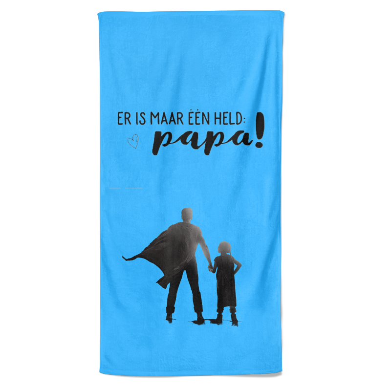 Vaderdag handdoek - Held