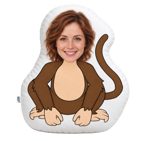 Cartoon Kussen - Aap
