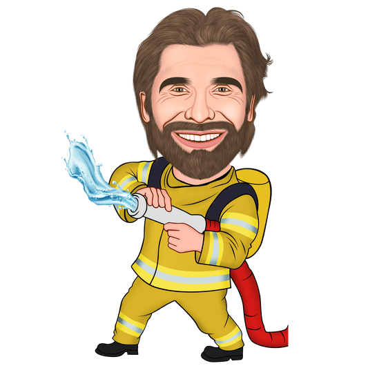 Firefighter Cartoon
