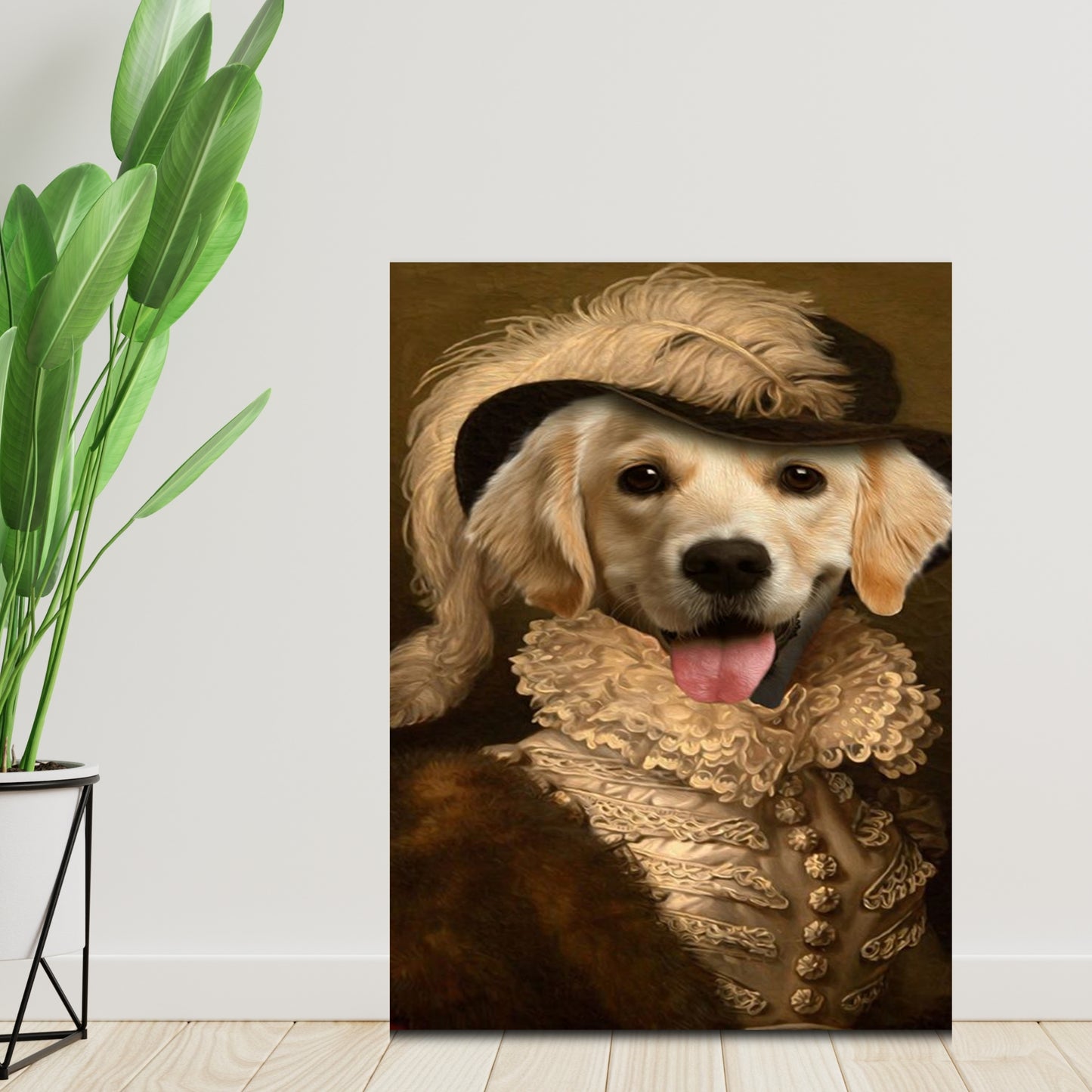 Hertog van de Hondenhof - Canvas