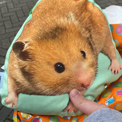 Kussen met opdruk van jouw hond, kat, konijn, cavia, paard enz.