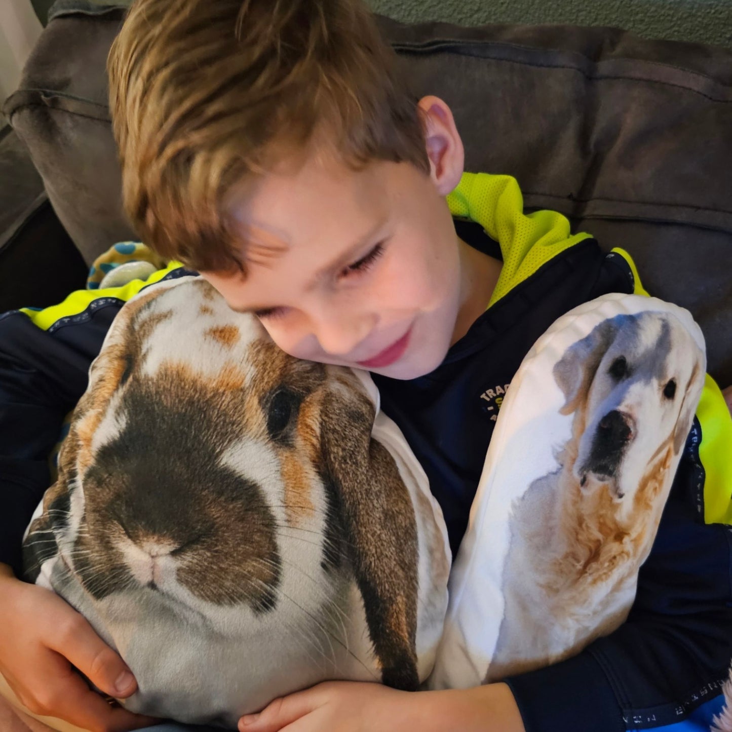 Konijnen Kussen - kussen met foto