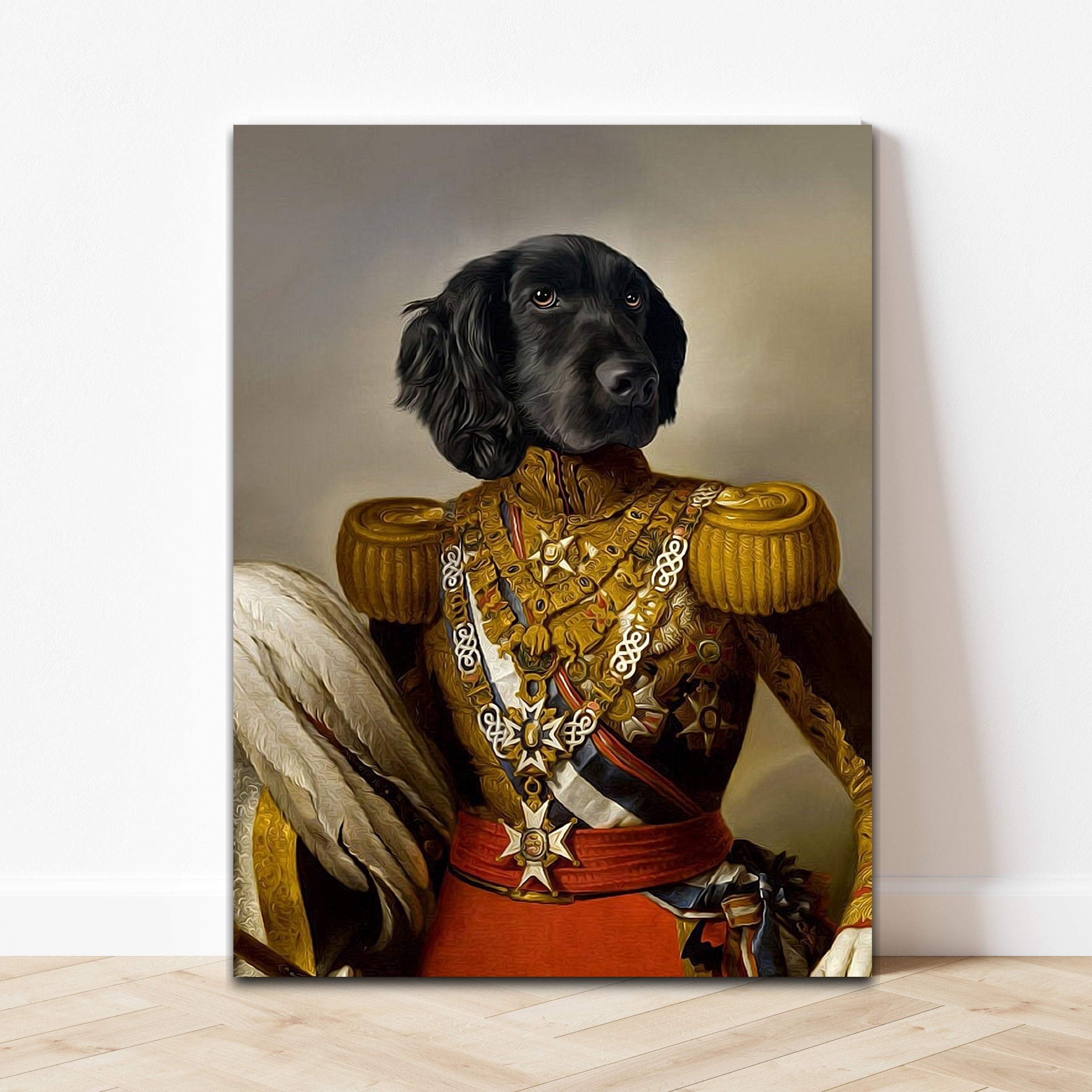 Koning der Snorharen - Huisdier Portret | Pillow Buddies Koning der Snorharen - Huisdier Portret | Pillow Buddies