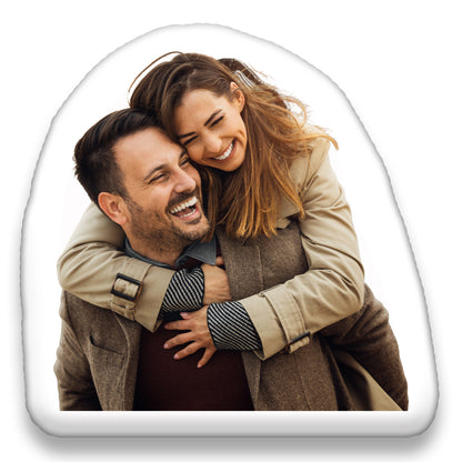 Uniek Pillow Buddies kussen met romantische foto van een stel, perfect cadeau