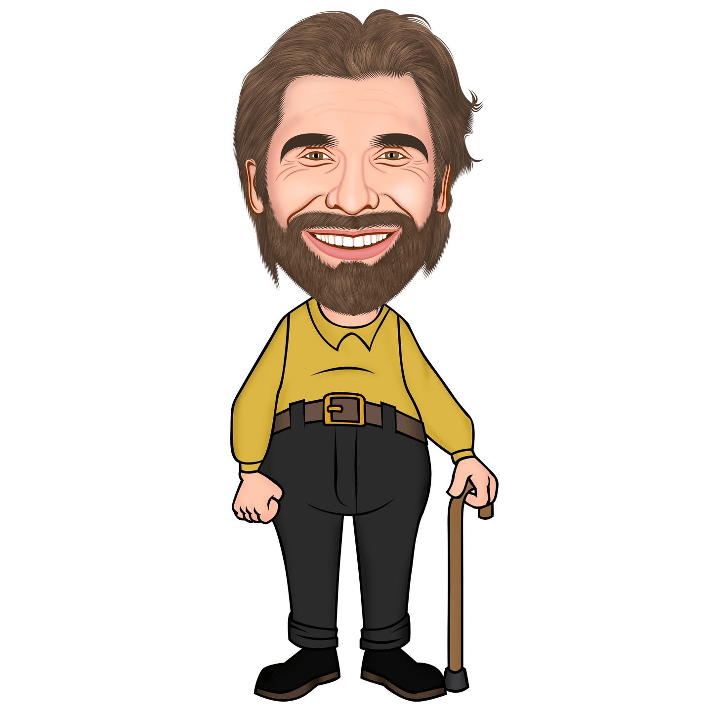 Old man Cartoon