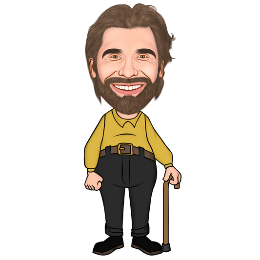 Old man Cartoon
