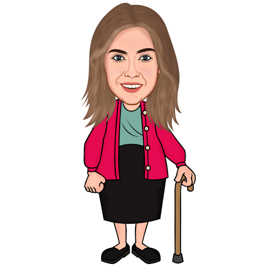 Old woman Cartoon