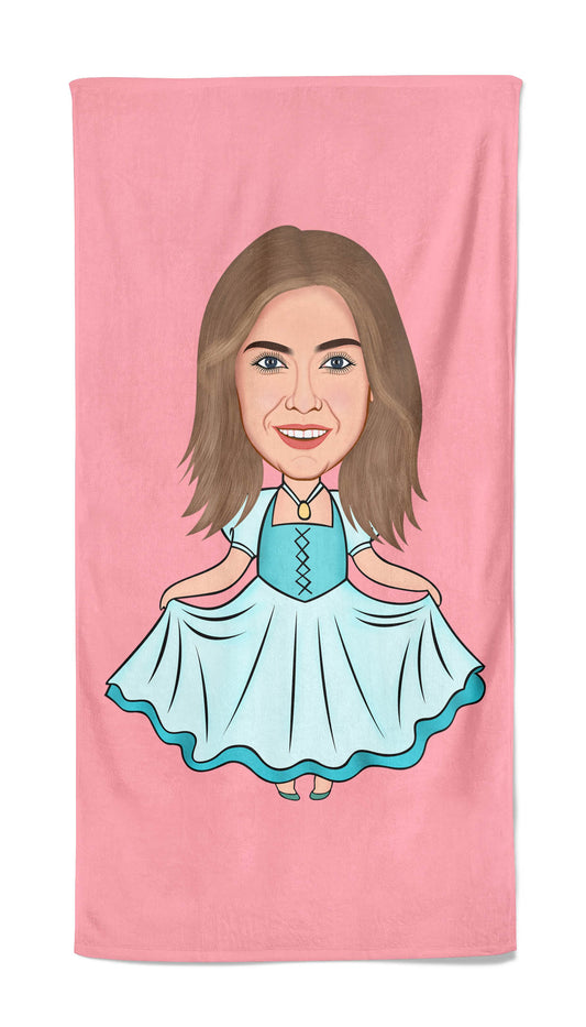 Princess handdoek