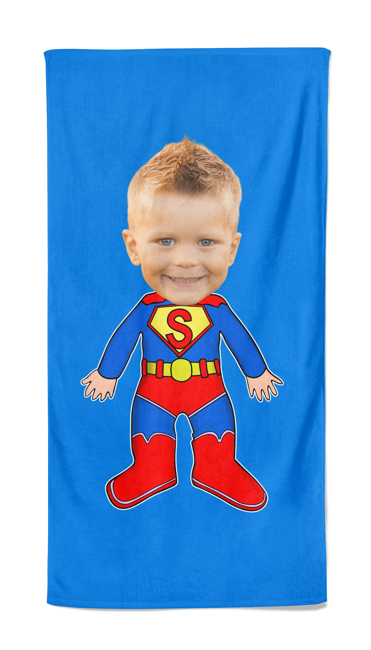Superman cartoon handdoek
