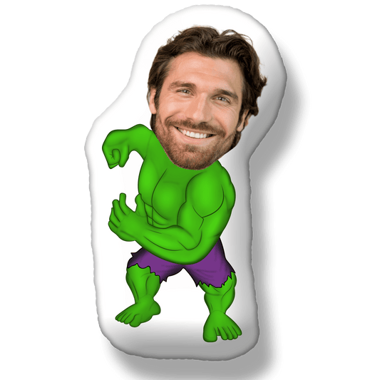 The Hulk Cartoon Pillow