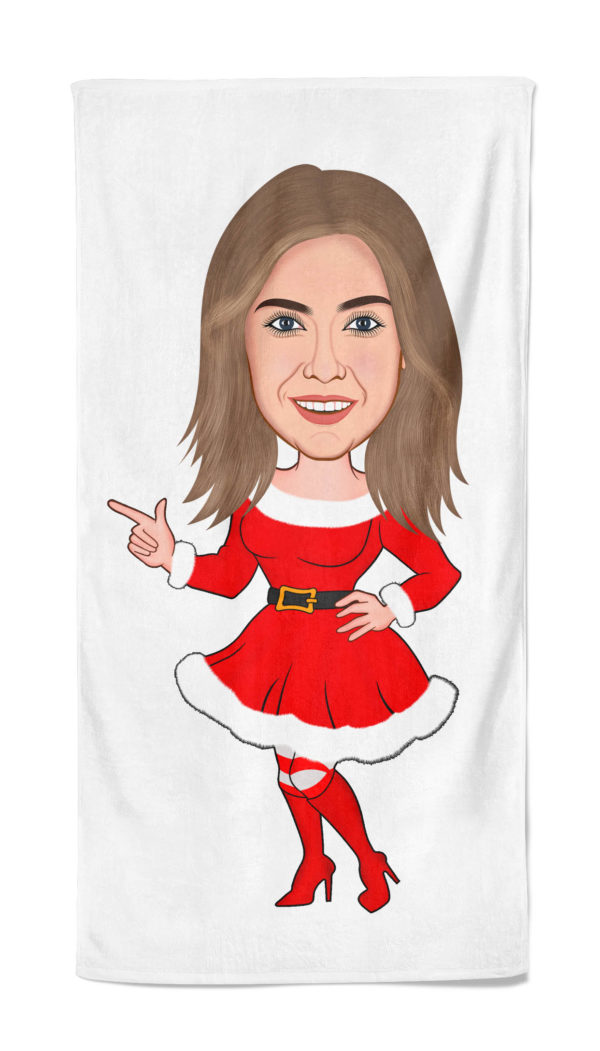 Cartoon Mrs Claus