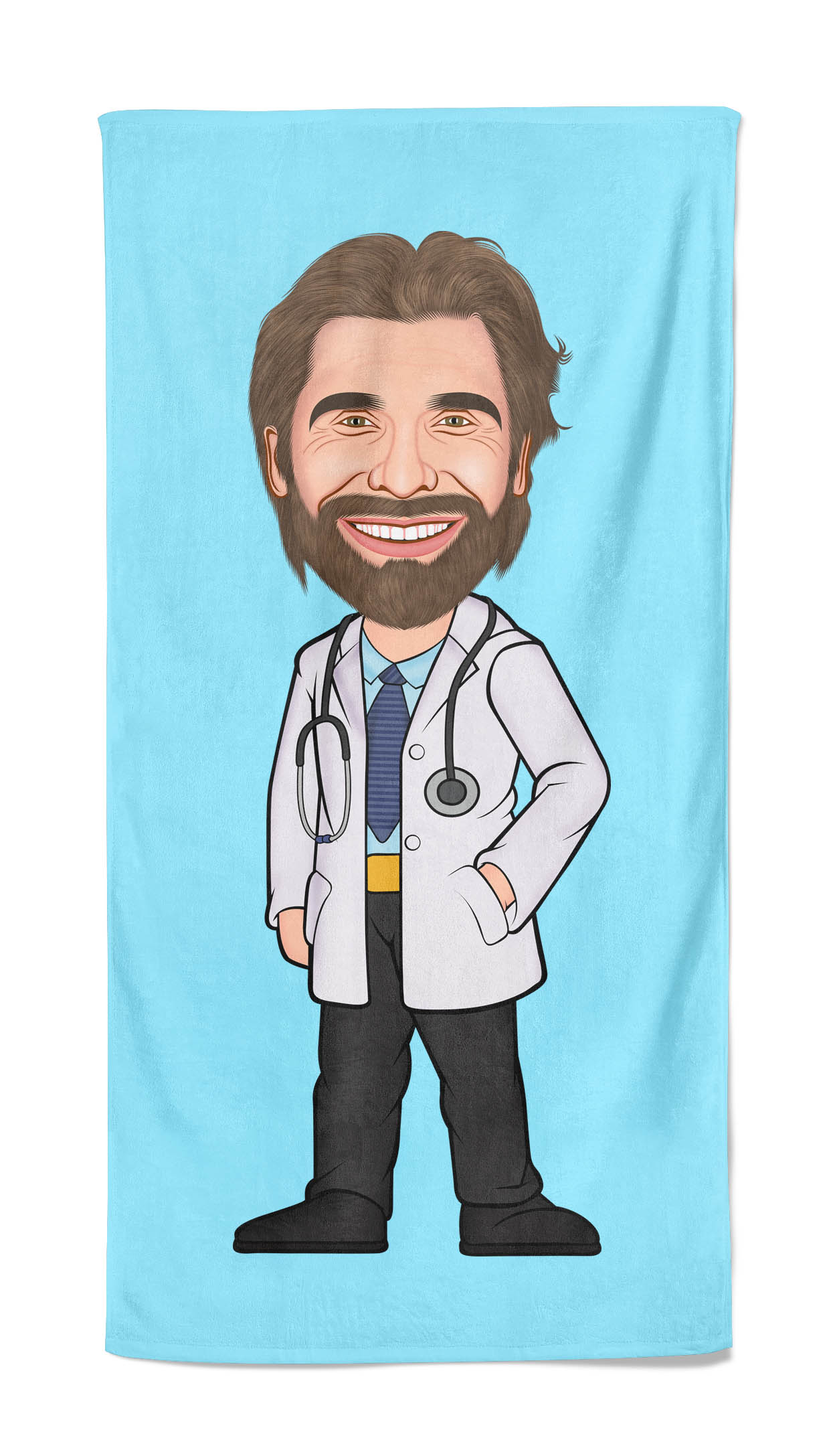 Cartoon Handdoek Doctor