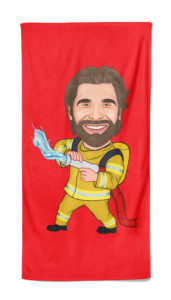 Firefighter handdoek