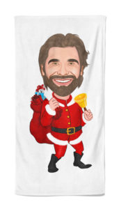 Santa Claus handdoek