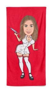 Sexy Nurse handdoek