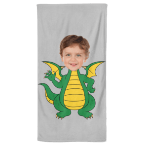 Dragon cartoon handdoek