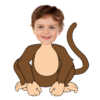 Monkey cartoon