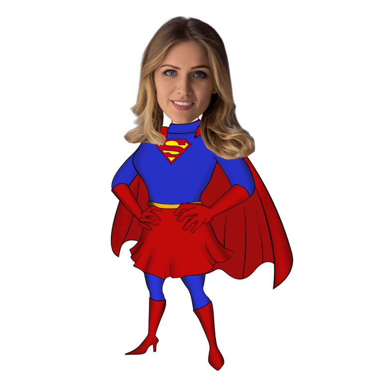 Super Woman kussen