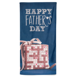 Vaderdag handdoek - Happy Fathersday
