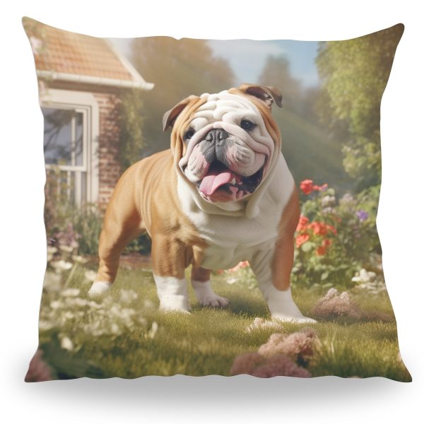 Engelse Bulldog kussen 1