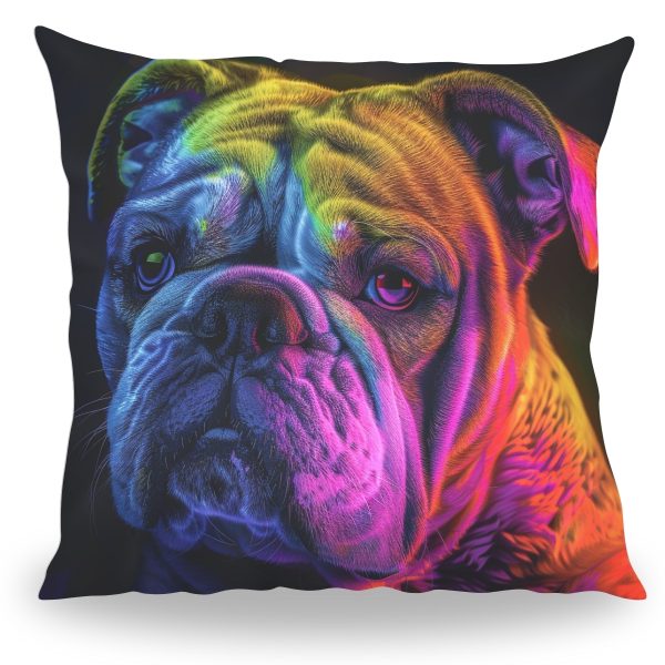 Engelse Bulldog kussen Color 1