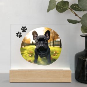 3D Led Lamp - Franse Bulldog 1