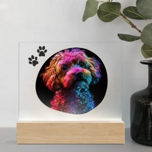 3D Led Lamp - Maltipoo 1 Color