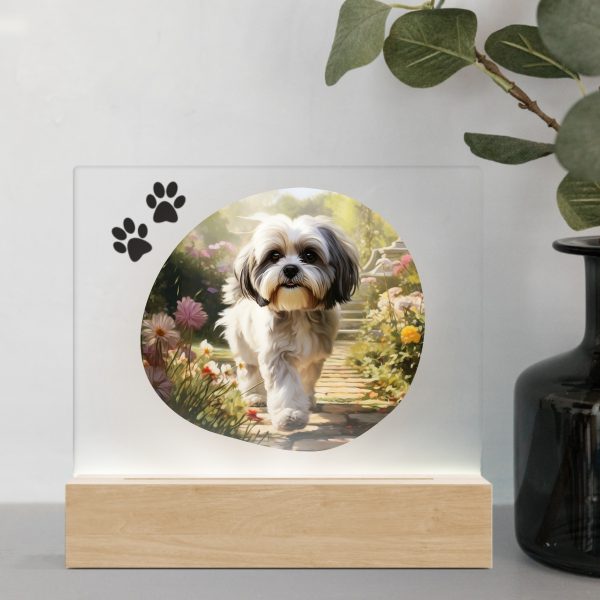 3D Led Lamp - Shih tzu 1